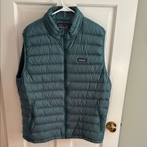 Patagonia Teal Puffer Vest *LIKE NEW*